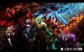 DOTA 1 历史最强阵容，传奇英雄的集结