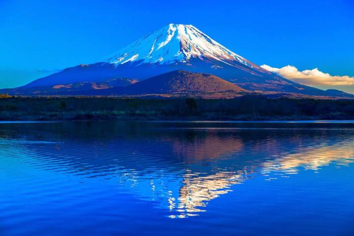 富士山自动门，技术与自然的完美融合
