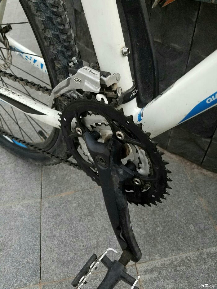 捷安特ATX750后变速拆解详解